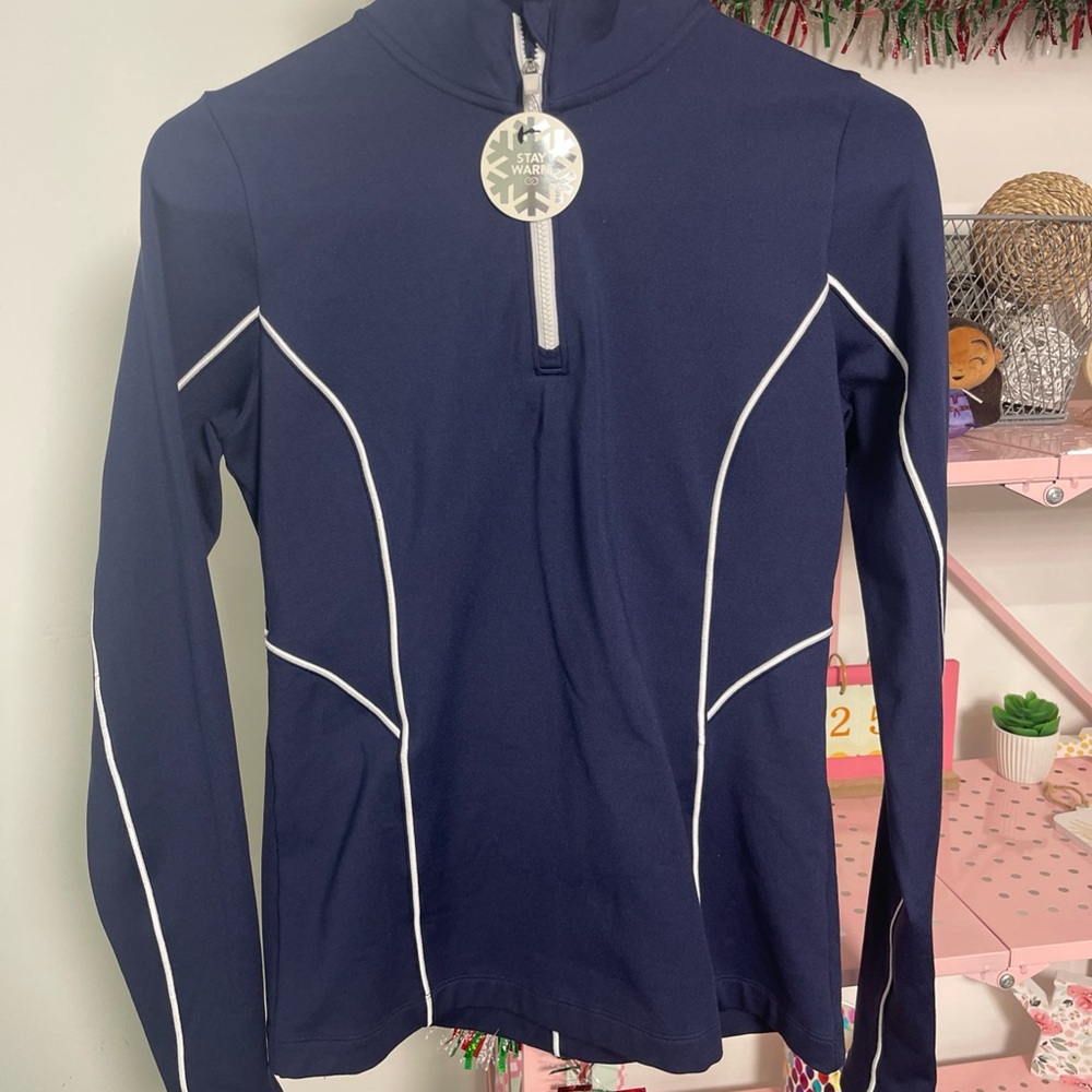 CALIA by Carrie Underwood Navy Jacket with White Accents